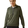 ariat Breathe 1/2 Zip Genser for kvinner* Gensere & Fleece