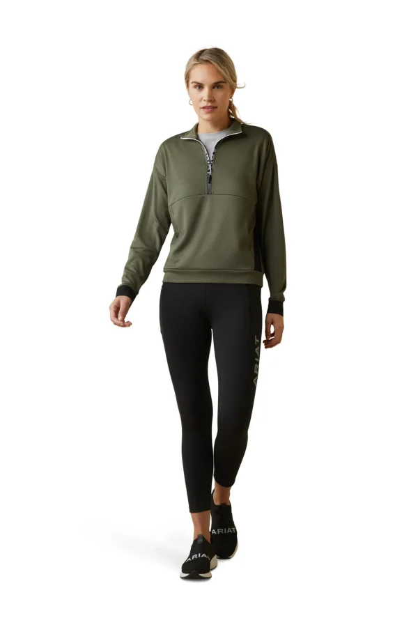 ariat Breathe 1/2 Zip Genser for kvinner* Gensere & Fleece