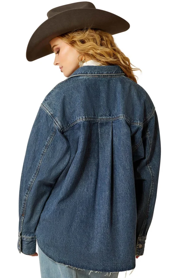 ariat Denim Skjortejakke* Jakker Og Frakker