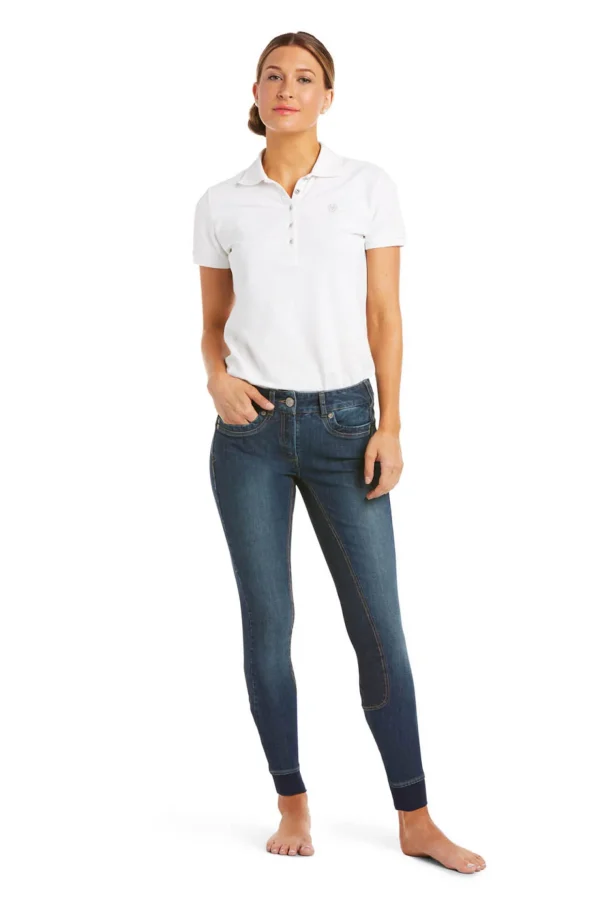 ariat Halo Denim dames helforsterkede ridebukser* Ridetights