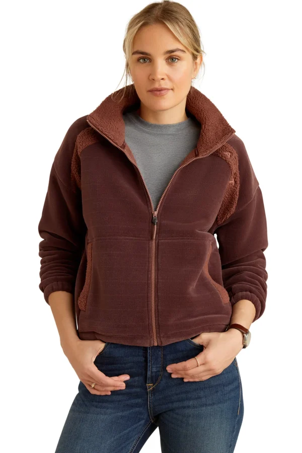 ariat Lafayette Full Zip Sweatshirt Jacket* Gensere & Fleece | Jakker Og Frakker