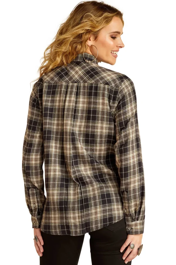 ariat Real Billie Jean Langermet skjorte for kvinner* Skjorter Og Topper