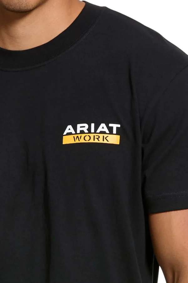 ariat Rebar Cotton Strong Roughneck Graphic T-Shirt* Rideskjorter