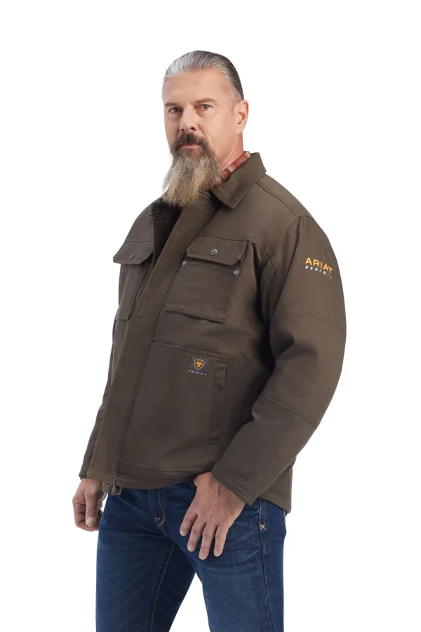 ariat Rebar DuraCanvas Sherpa Lined jakke til herre* Ridejakker Og Ridevester
