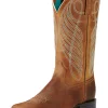 ariat Round Up Wide Square Toe dames westernstøvler* Western | Ridebukser