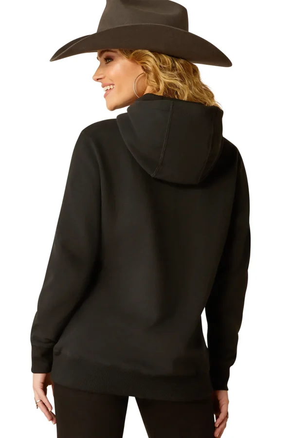 ariat Steer Stitch Hoodie* Gensere & Fleece