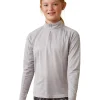 ariat Yth Sunstopper 2.0 1/4 Zip Baselayer for barn* Skjorter Og Topper