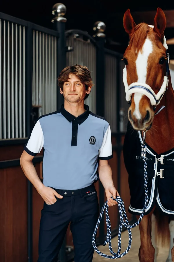 bvertigo B Vertigo Alex funksjonell poloskjorte, herre* Rideskjorter