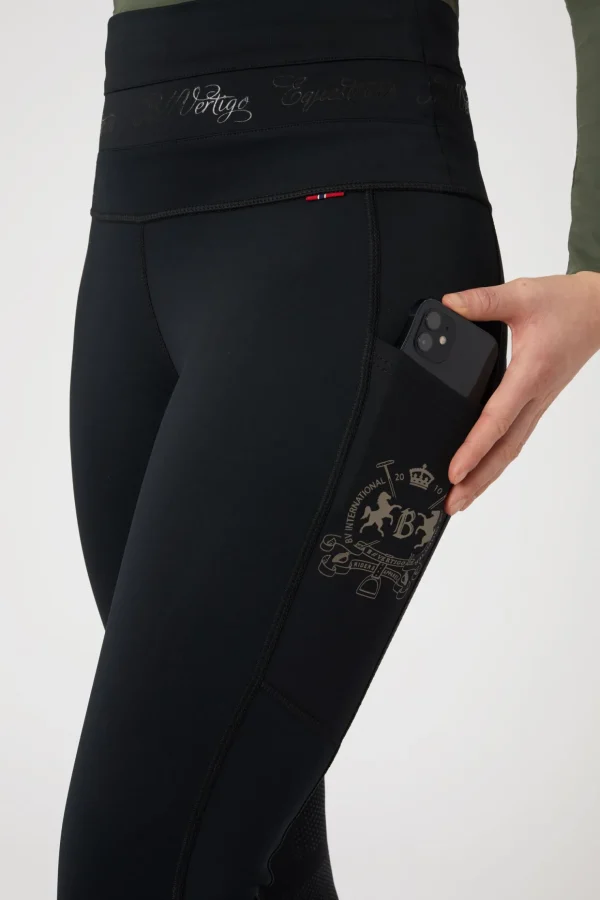 bvertigo B Vertigo Caitlin helforsterket ridetights med høyt liv til dame* Ridetights