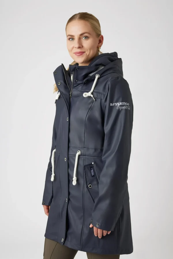 bvertigo B Vertigo Emma PU regnjakke, dame* Regntøy | Jakker Og Frakker