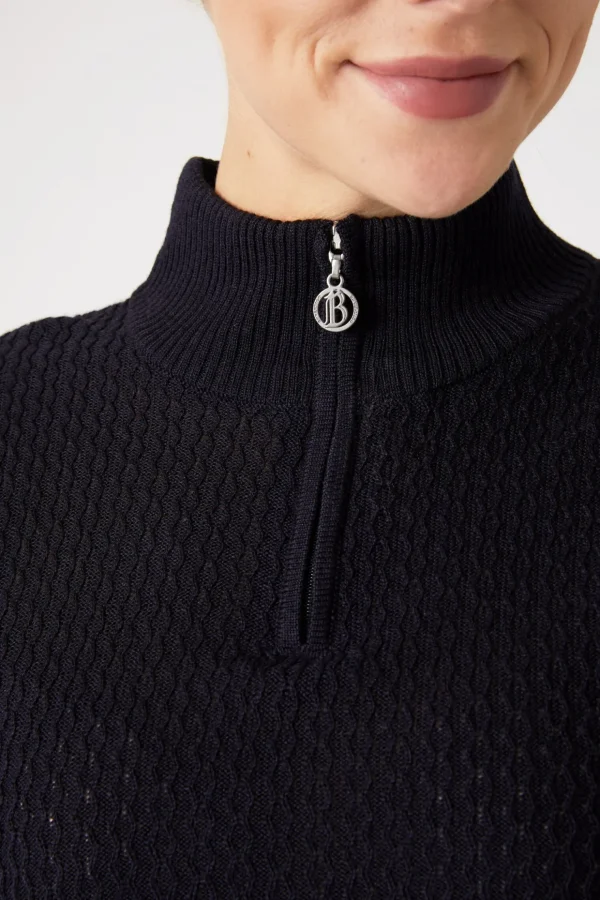 bvertigo B Vertigo Ruth strikket pullover med glidelås* Gensere & Fleece