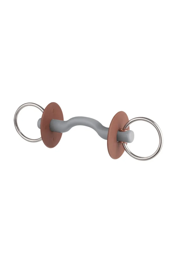 waldhausen Beris trinsebitt med løse ringer (7,5 cm) og tungefrihet, mykt* Trinsebitt