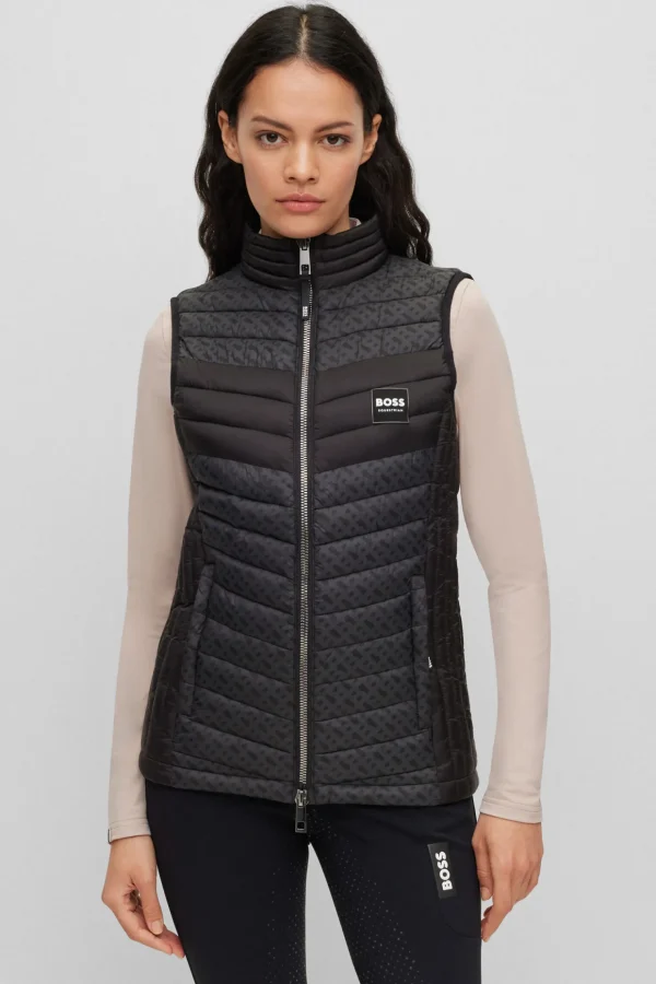 boss Bea Monogram damevest* Jakker Og Frakker