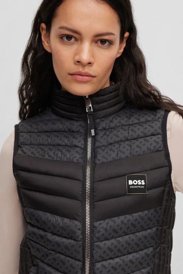 boss Bea Monogram damevest* Jakker Og Frakker