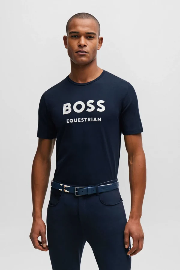 boss Pierce Logo T-skjorte* Rideskjorter