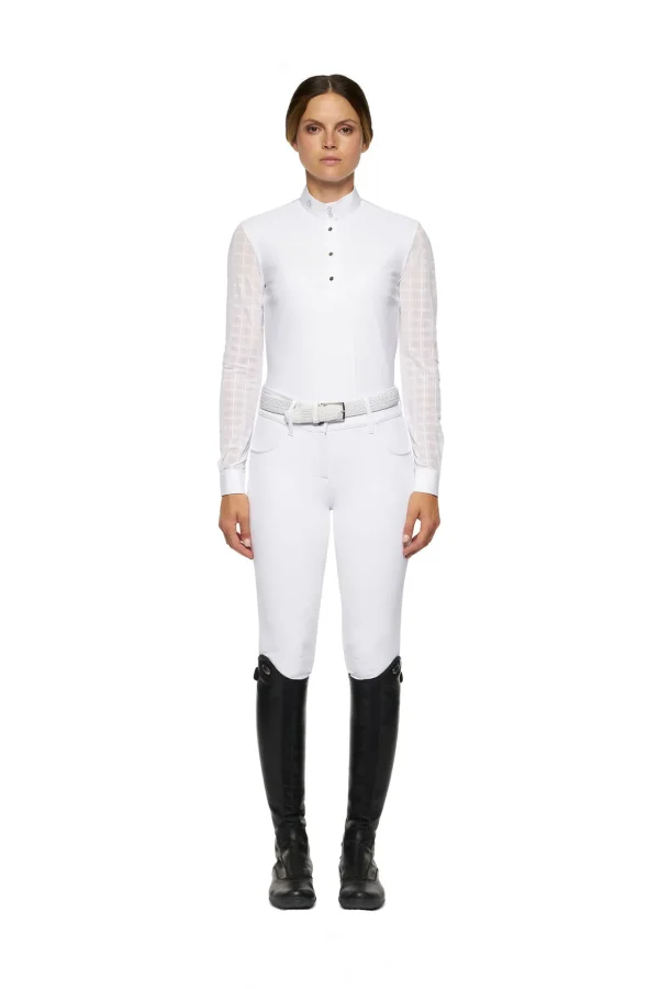 cavalleriatoscana Cavalleria Toscana Pleated Women* Skjorter Og Topper