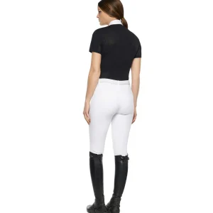 cavalleriatoscana Cavalleria Toscana R-Evo Epaulet Shortsleeve Zip Polo* Skjorter Og Topper | Stevne