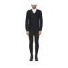 cavalleriatoscana Cavalleria Toscana ullstrikket genser med V-hals, herre* Gensere & Fleece