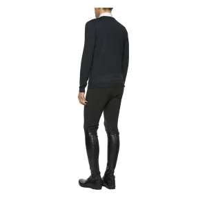 cavalleriatoscana Cavalleria Toscana ullstrikket genser med V-hals, herre* Gensere & Fleece