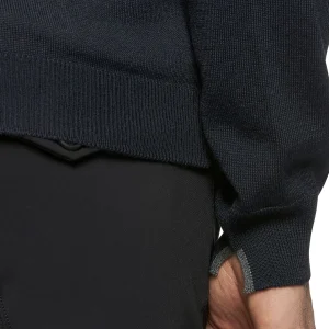 cavalleriatoscana Cavalleria Toscana ullstrikket genser med V-hals, herre* Gensere & Fleece