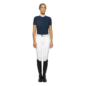 cavalleriatoscana CT Elegant Embroidery S/S Competition Shirt* Skjorter Og Topper
