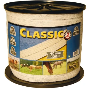 farmpatrol Farm Patrol klassisk strømbånd 200 m, 40 mm, 9x0,2+4x0,3 niro* Eltråd