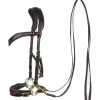 fra F.R.A. Freedom Riding Articles Glory hodelag Hackamore med tøyler (system 2), brun* Hackamores | Hodelag & Nesereimer