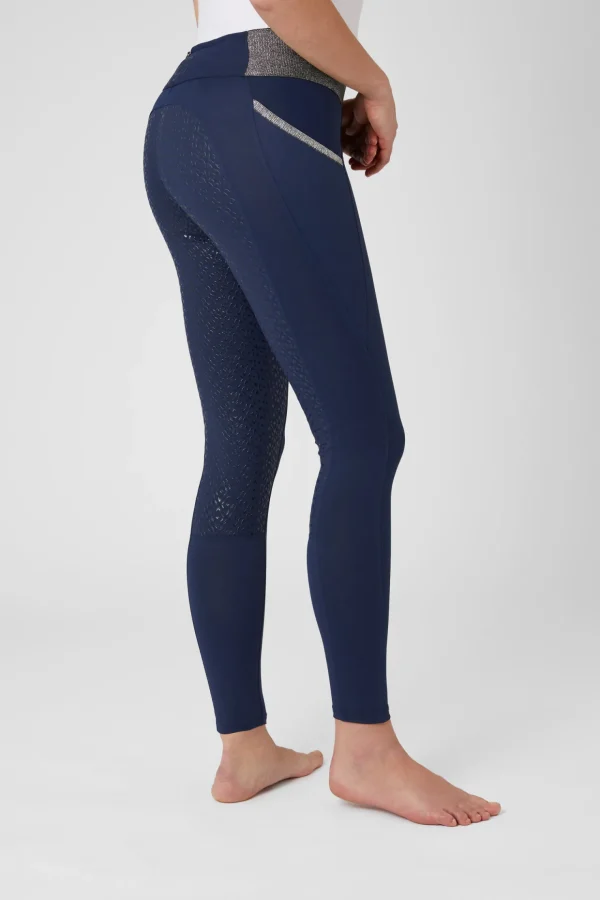 horze Helforsterket ridetights med glitterliv, dame* Ridetights