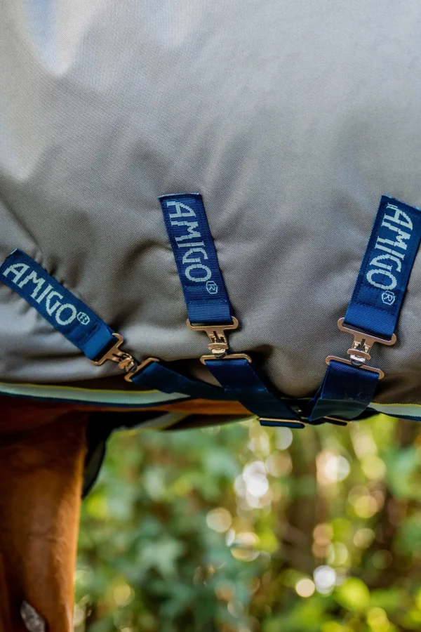 horseware Amigo Bravo 12 Plus utedekken med avtakbar hals, 400g* Overgangsdekken & Vinterdekken