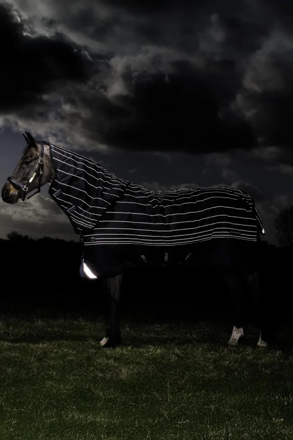 horseware Amigo Bravo 12 Reflectech Plus utedekken med avtakbar hals, 250g* Overgangsdekken & Vinterdekken