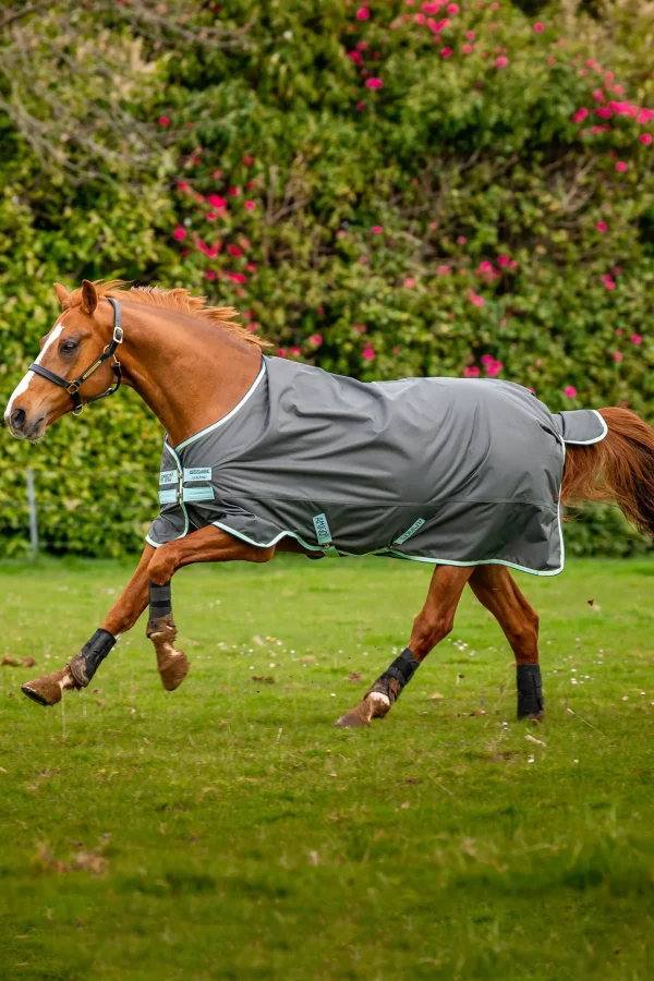horseware Amigo Hero Ripstop utedekken med fleecefôr, 50g* Regndekken