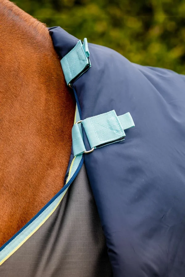 horseware Amigo Hero Ripstop utedekken med fleecefôr, 50g* Regndekken