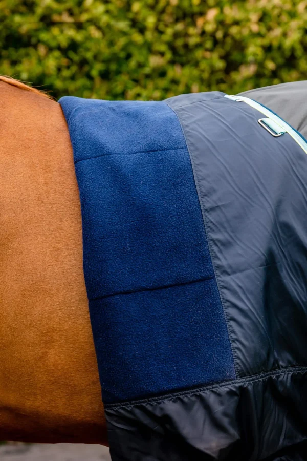 horseware Amigo Hero Ripstop utedekken med fleecefôr, 50g* Regndekken