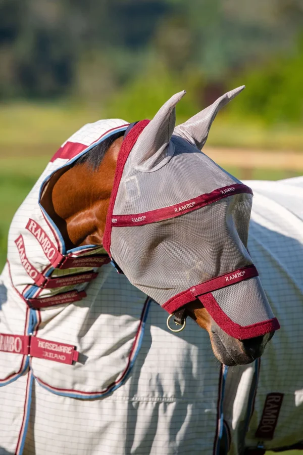 horseware Rambo Plus fluemaske* Fluemasker & Fluepannebånd | Fluemasker & Fluepannebånd