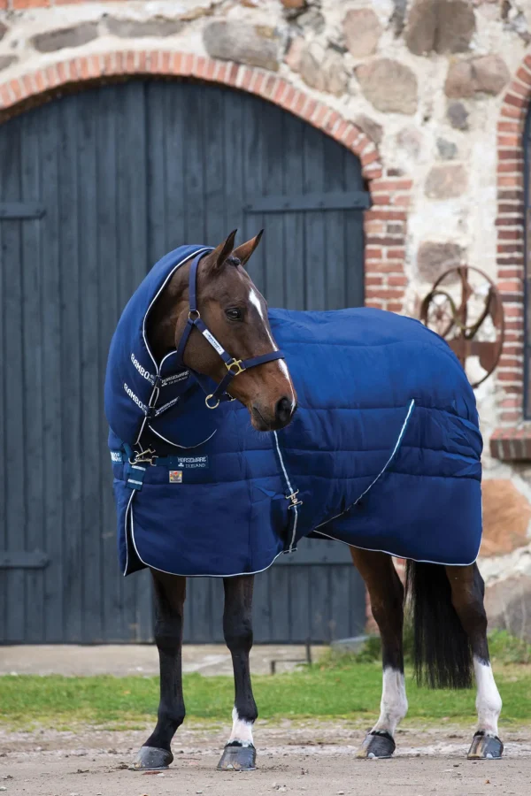 horseware Rambo Plus Vari-Layer stalldekken med avtakbar hals, 450 g* Stalldekken
