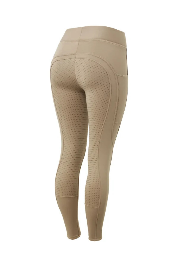 horze Active helforsterkede ridetights til vinteren med fullgrip og telefonlomme* Ridetights