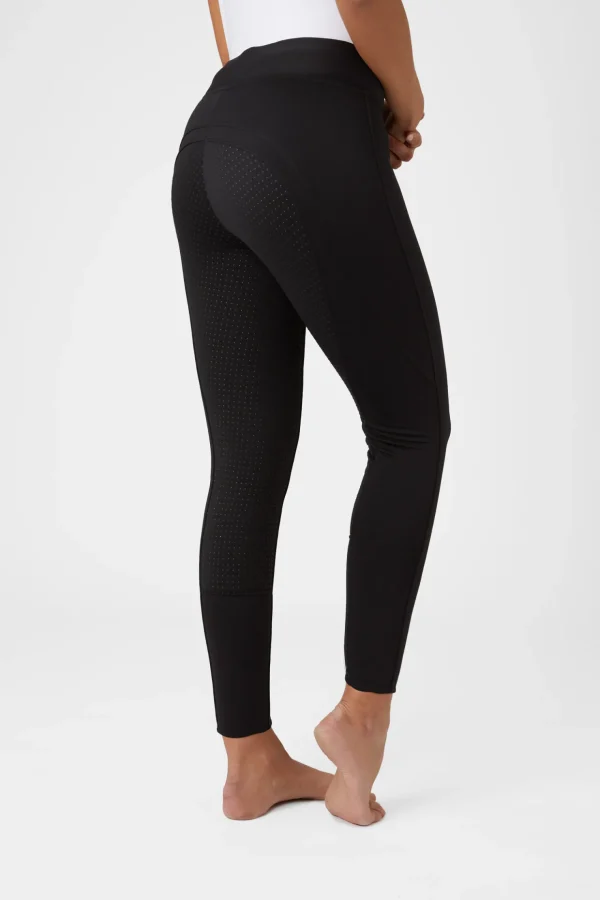horze Active helforsterket vinterridetights med silikon, dame* Ridetights