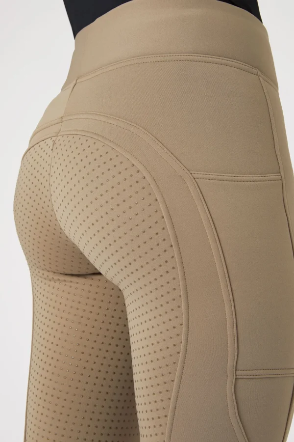 horze Active helforsterkede ridetights til vinteren med fullgrip og telefonlomme* Ridetights