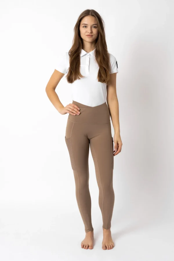 horze Brina helforsterkede ridetights til dame* Ridetights | Helforsterkede Ridebukser