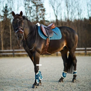 horze Caliber bakbeinsbelegg med teddyfôr* Bakbeinsbelegg Og Stryksokker