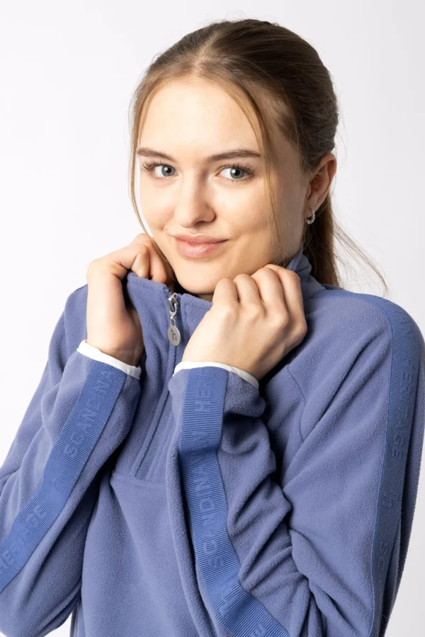 horze Christa ridejakke i fleece med halv glidelås, til dame* Gensere & Fleece | Jakker Og Frakker