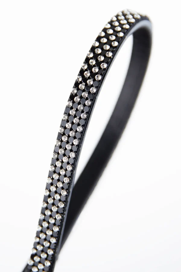 horze Edinburgh pannebånd med Swarovski-krystaller* Pannereim