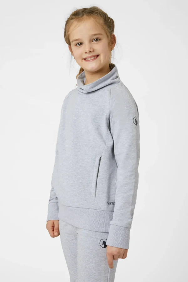 horze Emmie treningsgenser i organisk bomull, barn* Gensere & Fleece