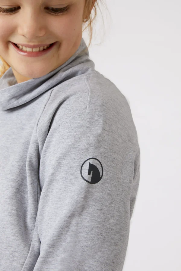 horze Emmie treningsgenser i organisk bomull, barn* Gensere & Fleece