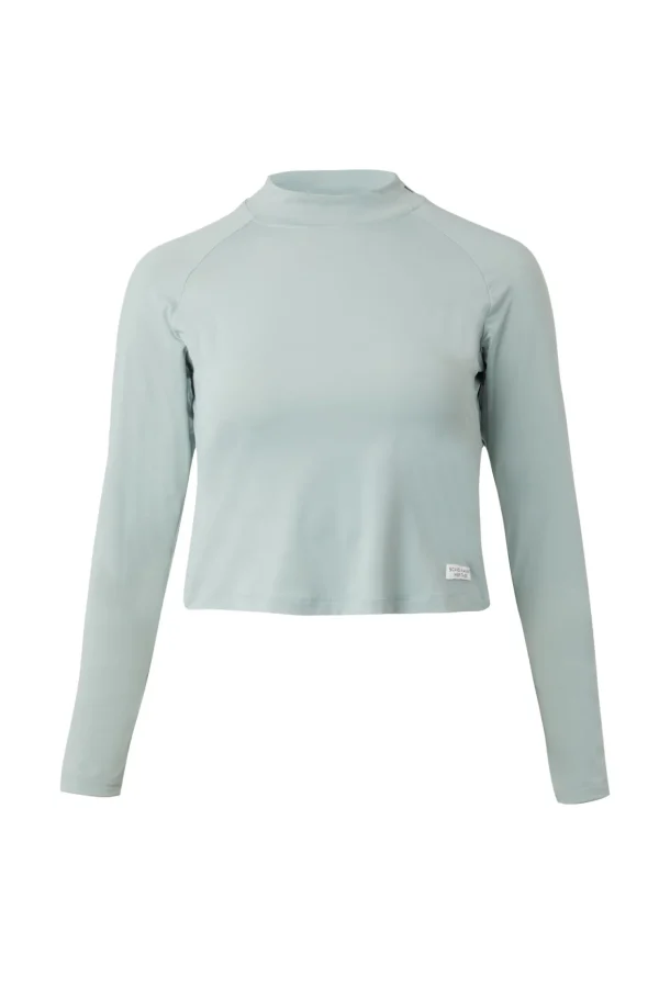 horze Gabriela crop top med UV-beskyttelse, dame* Skjorter Og Topper