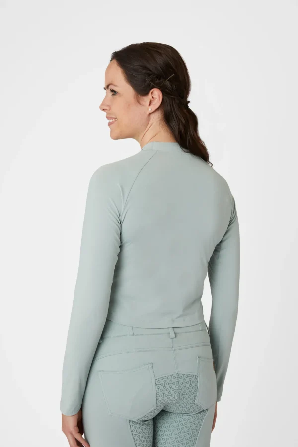 horze Gabriela crop top med UV-beskyttelse, dame* Skjorter Og Topper