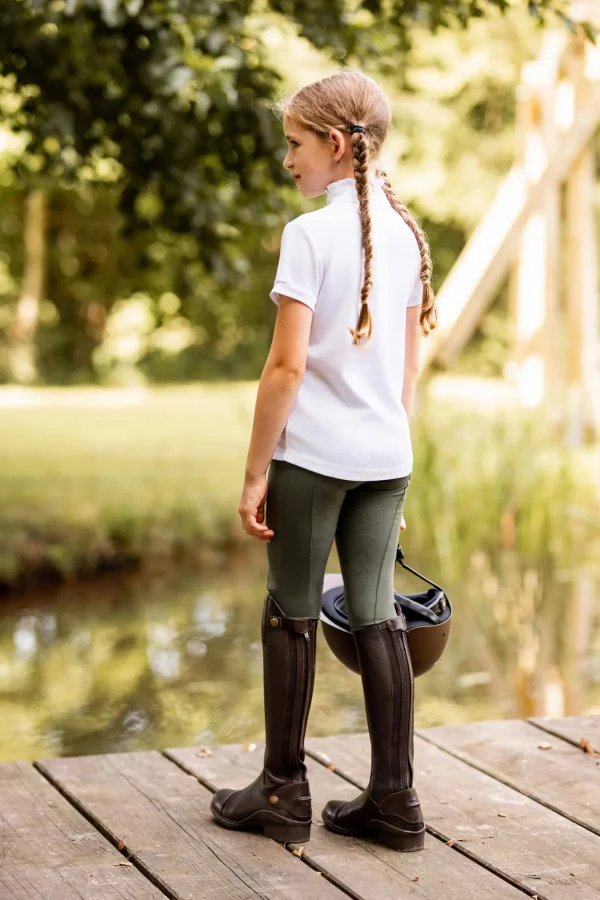 horze Gillian kompressjonstights, helforsterket, barn* Ridetights