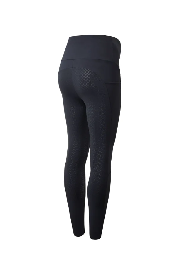 horze Ginny helforsterkede ridetights med silikon og mobillomme, mammaklær* Ridetights