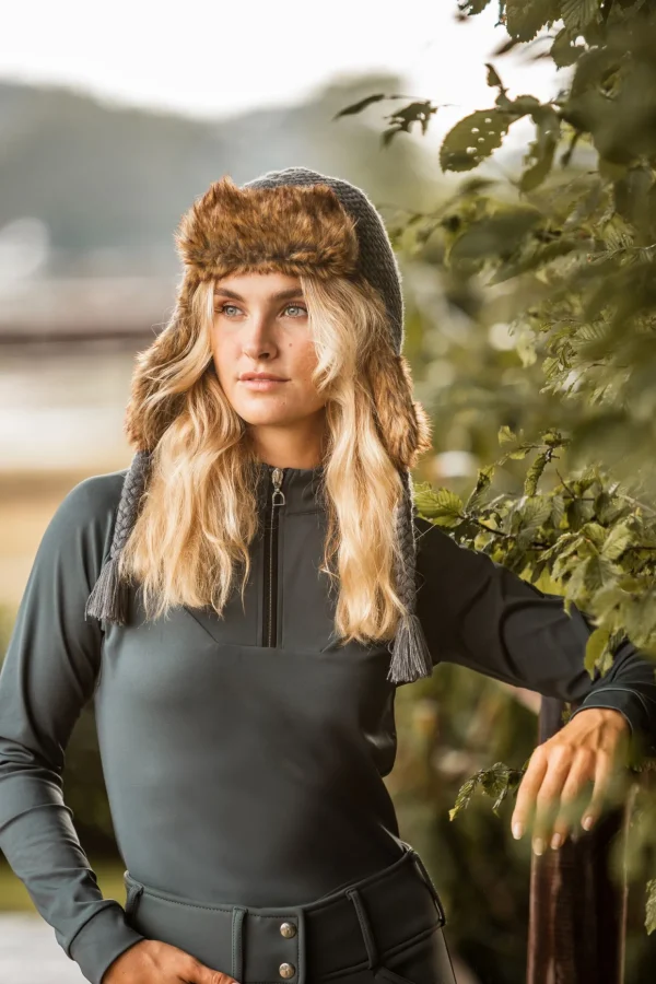 horze Katya treningsskjorte med innside i fleece til dame* Skjorter Og Topper