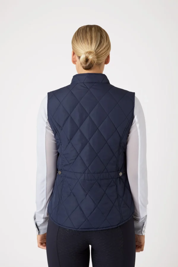 horze klassisk vattert vest til damer* Jakker Og Frakker